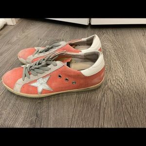 Pink golden goose sneakers, good condition